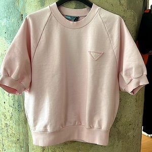 Prada Jersey Top size XS in Pink